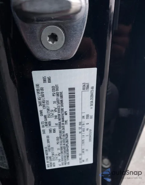 2023 Ford Bronco Base from USA, damaged, VIN 1FMDE5BH2PLB27629